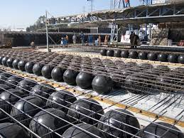 Bubbledeck is a biaxial technology that increases span lengths and makes floors thinner by reducing the weight while maintaining the performance of reinforced concrete slabs. Betonwerk Fertigteil Technik