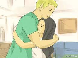 You initiate the hug by approaching the person with your arms out requesting the hug and they reciprocate by opening their arms. How To Hug A Girl Who Is Shorter Than You 11 Steps