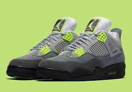 Jordan Brand Borrows The Air Max 95 S Original Neon Green Colorway For Its Latest Air Jordan 4 Releasing Soon Click He In 2020 Air Jordans Air Jordan Shoes Jordans