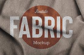 Thanks to 3d in photoshop, your print will look perfect on the folds. Fabric Mockup In Stationery Mockups On Yellow Images Creative Store