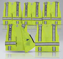 High-Visibility Reflective Duty Vests for Police, Sheriff, Security &  Traffic Control