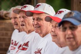 We aged out of every league we could play in.' North Carolina softball team  fields only seniors — 80 and older