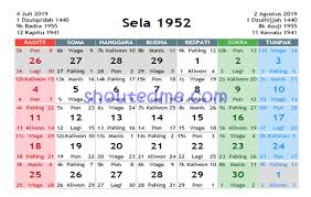Kalender Jawa 2020 Lengkap Wuku Sosialpost Diatas adalah kalender bulan juli beserta hari peringatannya. kalender jawa 2020 lengkap wuku
