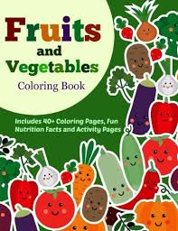 Whitepages is a residential phone book you can use to look up individuals. Fruits And Vegetables Coloring Book 40 Coloring Pages With Fun Nutrition Facts And Activity Pages Kids Creative 9781516805532 Amazon Com Books
