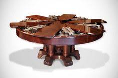 The expanding round table (jupe table) requires real woodworking skill to make. 27 Robert Jupe Expanding Table Ideas Table Capstan Table Expanding Round Table