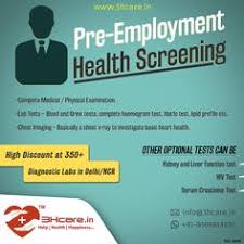 Why Is Pre Employment Checkup Important It Is Important Because It Gives Fair Idea About Employees Current Hea Health Screening Health Health Care Services