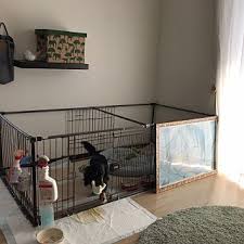リビング ニトリ ikea ゲージdiy 色褪せ などのインテリア実例 2017 08 03 13 02 51 roomclip ルームクリップ 室内犬の部屋 犬の部屋 リビング ニトリ