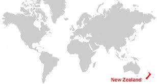 All regions, roads, cities, streets and buildings satellite view. New Zealand Map And Satellite Image
