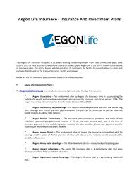 Aegon Secures Your Future Life Insurance Companies Insurance Sales Life Insurance Corporation