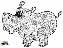Hippo coloring pages for adults. Hippo Free Coloring Page Stevie Doodles Free Printable Coloring Pages