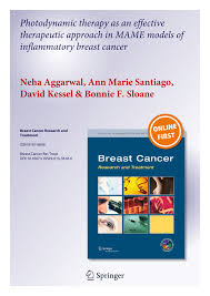 Although most breast cancers begin as lumps or tumors, inflammatory breast cancer usually starts with a feeling of thickness or heaviness in the breast. Pdf Photodynamic Therapy As An Effective Therapeutic Approach In Mame Models Of Inflammatory Breast Cancer