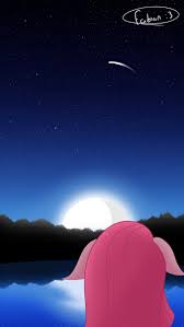 'night sky star fall' poster by topcat design | displate. 2410612 Safe Artist Fabian Art Pinkie Pie Earth Pony Pony Moon Pinkamena Diane Pie Sad Solo Starry Sky Wallpaper Derpibooru