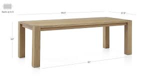 Big Sur Smoke 90 5 Dining Table Dimensions Dining Table Modern Dining Chairs Dining Chairs