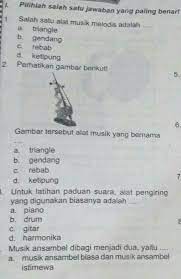 Piano sendiri lahir dari keinginan untuk menggabungkan keindahan nada clavichord dengan kekuatan harpsichord. Salah Satu Alat Musik Melodis Adalah Brainly Co Id