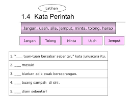Kata perintah digunakan untuk memberikan suatu perintah. Ananthi Ananthi1408 Profile Pinterest
