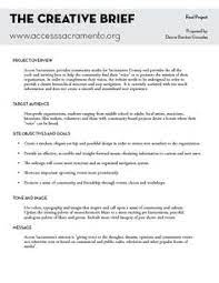 More images for photography creative brief sample » 8 Creative Brief Ideas Brief Creative Brief Template Creative