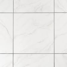 For your kitchen, large, super white floor tiles can work harmoniously with black wall tiles to create the ultimate modern, monochrome aesthetic. Silver White High Gloss Ceramic Tile 21 X 21 100011352 Floor And Decor