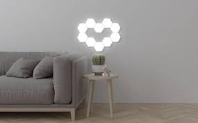 Modular Touch Sensitive Lighting Helios Touch Is A Modular Touch Sensitive Wall Light Create Any Structure To Suit Your Wall Lights Light Panels Home Decor