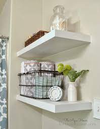 Such a cabinet is traditionally hung over the sinks but you can hang one anywhere you have space. 42 Bathroom Shelf Ideas To Keep Your Space Uncluttered