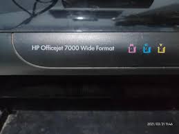 Hp officejet 7000 driver download it the solution software includes everything you need to install your hp printer.this installer is optimized for32 & 64bit windows, mac os and linux. Printer Hp Officejet 7000 Wide Format A3 Elektronik Lainnya On Carousell