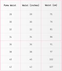 puma golf clothing size guide golfposer emag