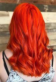 Dye your orange hair a darker color if your orange hair ordeal has turned you away from any further pursuit of blonde, and you simply want to rinse your hair of the problem, the easiest way to fix orange hair is to dye over it with a darker color. 59 Fiery Orange Hair Color Shades Orange Hair Dyeing Tips Fire Hair Hair Color Shades Orange Hair Color