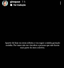 Grávida de MC Ryan, Giovanna Roque anuncia fim de relacionamento