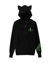 Hoodie Cat Noir Earcat 2 Hoodies Cool Style Noir