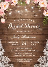 10 Bridal Shower Invitations With Rustic Charm The Wedding Shoppe Bridal Shower Rustic Floral Bridal Shower Invitations Floral Bridal Shower