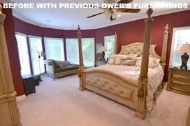 Master bedroom ideas that use heavy accent walls can soften the design by bringing in neutral colors. Master Bedroom Decorating Ideas And A Design Board Worthing Court