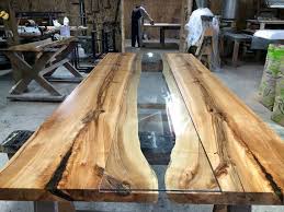 Custom Wood Furniture The Best Live Edge Table Resin Inlay Etsy Live Edge Table Live Edge Furniture Live Edge Dining Table