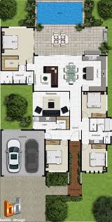 2d Colour Floor Plan For A Building Company Plan Maison Architecte Architecture De Maison Idee Plan Maison
