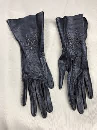 Antique Kid Leather Gloves Black Gloves Early 1900s Gloves Etsy Leather Gloves Black Leather Gloves Vintage Gloves