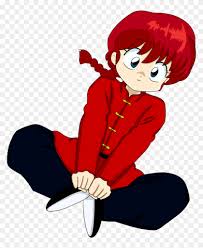So far i've done a lot of ranma (boy and girl), ryoga and akane. Ranma Chan Colored Ranma 1 2 Png Clipart 3375717 Pikpng