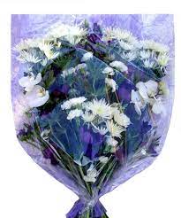 Artificial trees, silk flowers, fresh flowers, plants, outdoor plants, flowers, florist, silk greenery, wedding flowers, wedding products, basket ware, zinc products. Funeral Flowers Blue White Funeral Bouquet