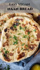 Vegan Naan Bread In 2020 Vegan Naan Naan Bread Easy Garlic Naan Recipe