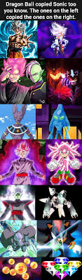 Best dragon ball super spoilers. The Next Time You See Some Dumbass Claim That Sonic Copied Dragon Ball Show Them This Photo Sonicthehedgehog