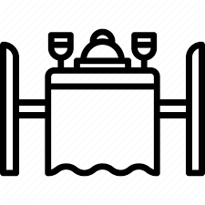 Dinner Food Hotel Restaurant Table Icon Download On Iconfinder In 2020 Restaurant Icon Hotel