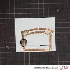 After you have your box and layers done, it's time to put it all together. How To Make Light Up Shadow Box Card Chibitronics