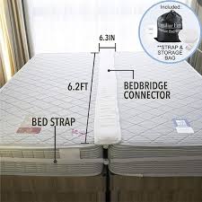 New Popular Bed Bridge Twin Bed Connector Kit Twin To King Converter With Bed Strap King Bed Gap Filler King Bed Maker Or Mattress Connector Great Guest