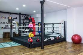 A Modern Thai Boxing Gym By Spray Architecture Gym Design Magazine Layout Design Boxing Gym