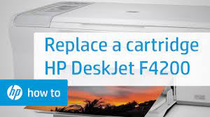 Maybe you would like to learn more about one of these? Replace The Cartridge Hp Deskjet F4200 All In One Printer Hp Youtube