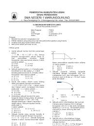 Tempat untuk latihan fisika kelas 10 kurikulum 2013 revisi sma. Soal Dan Jawaban Pilihan Ganda Fisika Kelas 11 Kumpulan Contoh Surat Dan Soal Terlengkap