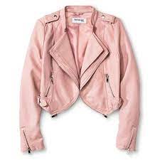 Coffeeshop Kids Girls Faux Leather Jacket Pink Kids Leather Jackets Cropped Faux Leather Jacket Leather Jacket
