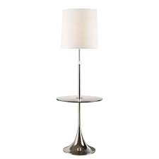 Attached to the body of the lamp is an adjustable. 10 Floor Lamps With Tables Attached That Don T Look Like Your Grandma S Architectural Digest