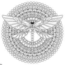 Dragonfly Mandala Colouring Page By Angela Porter Etsy Mandala Coloring Pages Coloring Pages Mandala Coloring