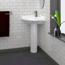 barclay ethan corner pedestal lavatory