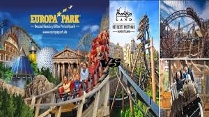 In rust, to be precise, about 35 kilometres north of freiburg and about 50 kilometres south of staatsburg. Europa Park Vs Phantasialand Youtube