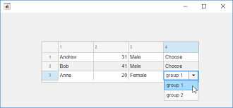 Matlab app designer part 4: Control Table Ui Component Appearance And Behavior In Uifigure Based Apps Matlab