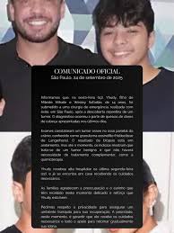 Nesta quarta-feira (24/9), o filho de Wesley Safadão e Mileide o Yhudy, de  14 anos, precisou passar por uma cirurgia de emergência após ser  diagnosticado com um tumor cerebral. De acordo com